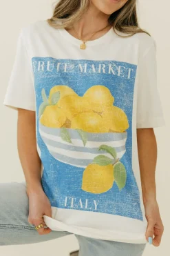 WKNDER Maternity Friendly|Tees<Fruit Market Tee-Ivory
