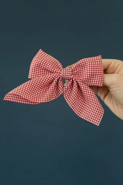 Ali Express Hair<Gingham Hair Bow