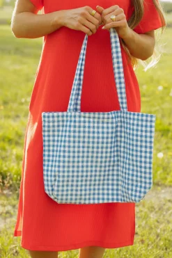 Ali Express Bags<Greta Gingham Tote