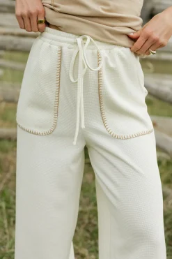 Polagram Bottoms|Pants<Harding Pants-Cream