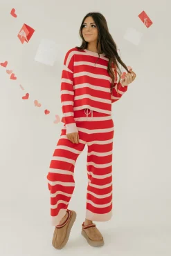 Dongguan Huoyoung Apparel Co Sweaters|Tops<Harmony Sweater-/Red