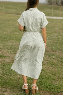 Polagram Nursing Friendly|Dresses<Harrison Dress-Beige/Black