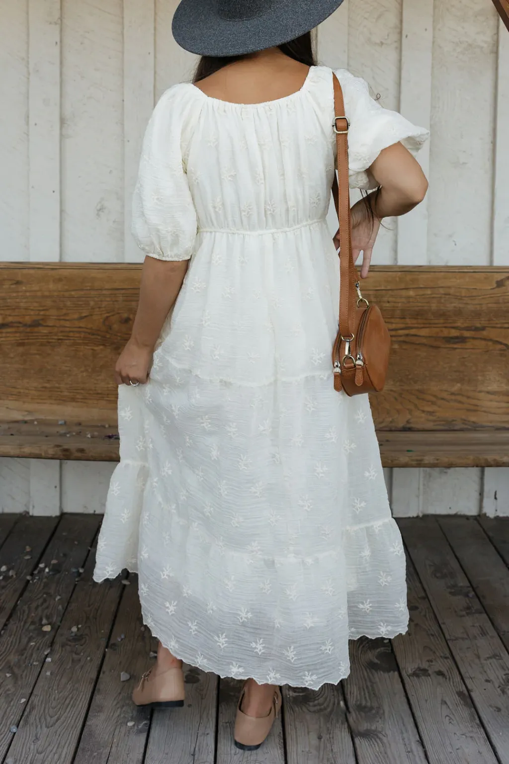 Polagram Maternity Friendly|Bridesmaid's Dresses<Hartley Dress-Cream