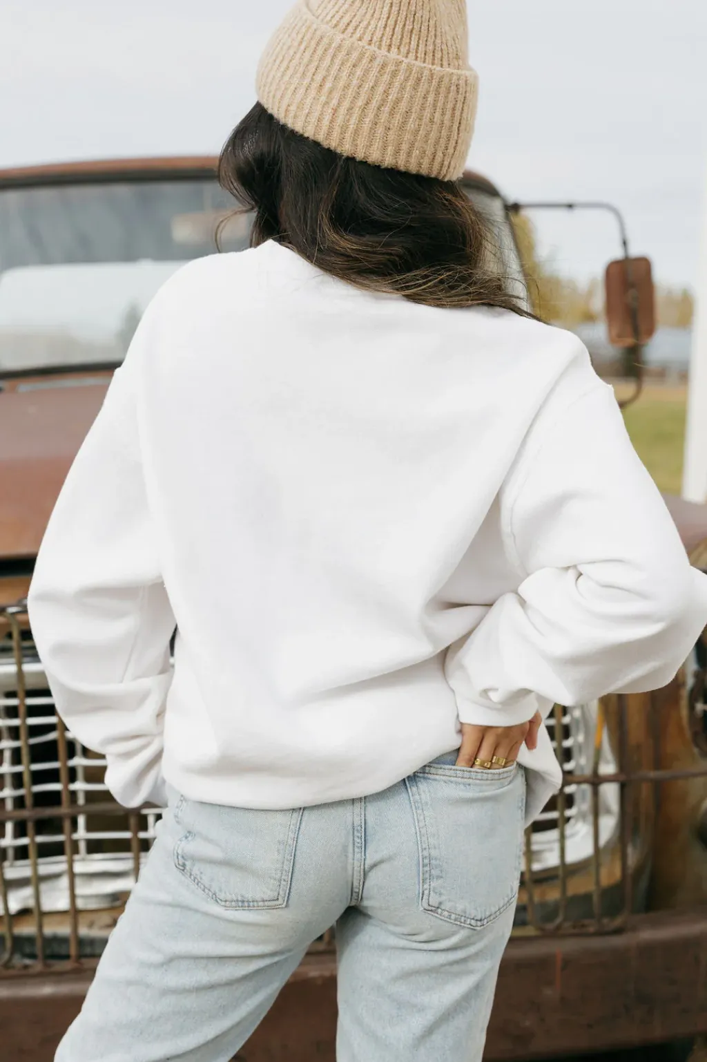 Sweet Claire Tops|Pullovers<Hot Chocolate Pullover-Cream