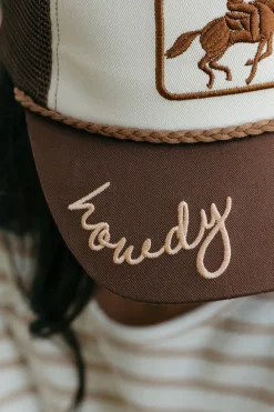 Fashion City Hats & Beanies<Howdy Trucker Hat-