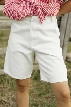 Honey Mango Shorts<Jackie Shorts-Cream