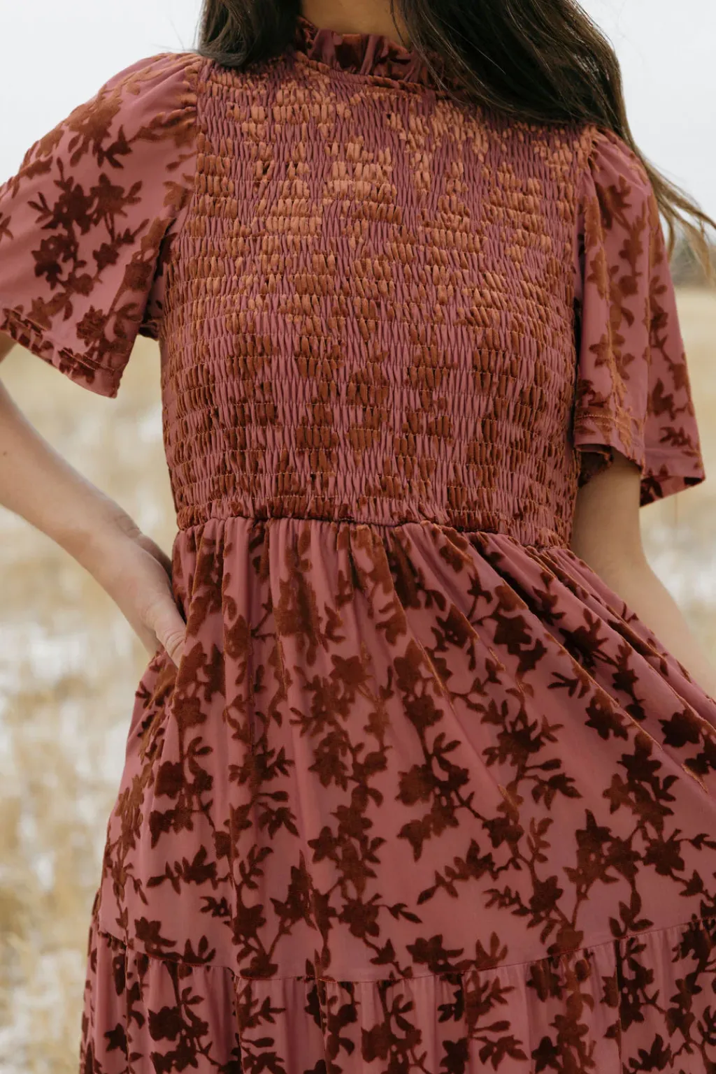 Polagram Dresses|Midi Dresses<Jeanna Dress-Sienna