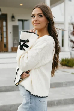 Polagram Long Sleeve|Sweaters<Jodee Sweater-Cream