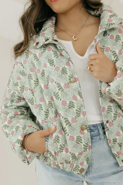 Polagram Outerwear<Josee Jacket-Sage Multi