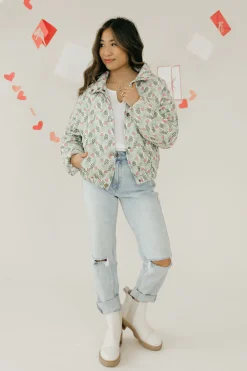 Polagram Outerwear<Josee Jacket-Sage Multi