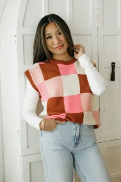 &Merci Sweaters<Judie Sweater Vest- Multi