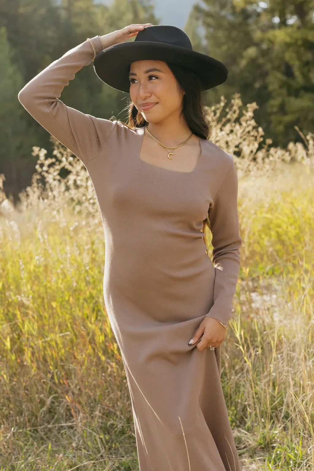 Dongguan Huoyoung Apparel Co Dresses|Maxi Dresses<Jules Dress-Cocoa