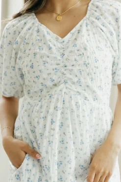 Dongguan Huoyoung Apparel Co Dresses|Maternity Friendly<June Dress-/Blue