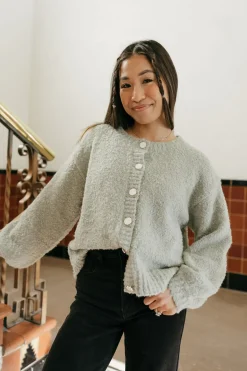 Polagram Outerwear|Cardigans<Kailie Cardigan-Sage