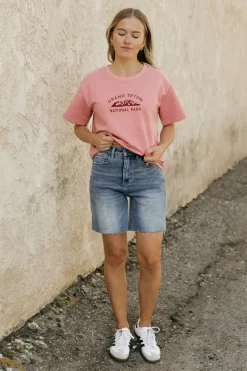Mica Denim Shorts|Denim<Karlen Shorts-Dodger