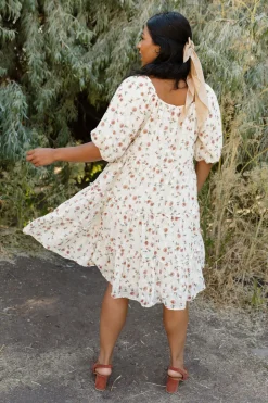 Dongguan Huoyoung Apparel Co Dresses|Maternity Friendly<Kenley Dress-Cream Floral