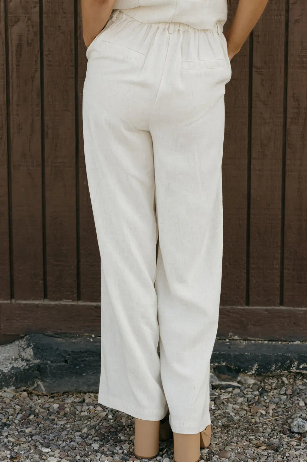 Tea N Rose Bottoms|Pants<Kennedy Pants-Natural