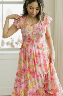 Mine and E&M Midi Dresses<Kiarra Dress- Multi