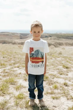 Kids Love Olive Co Kids|National Parks<Kid's Yosemite Tee-White