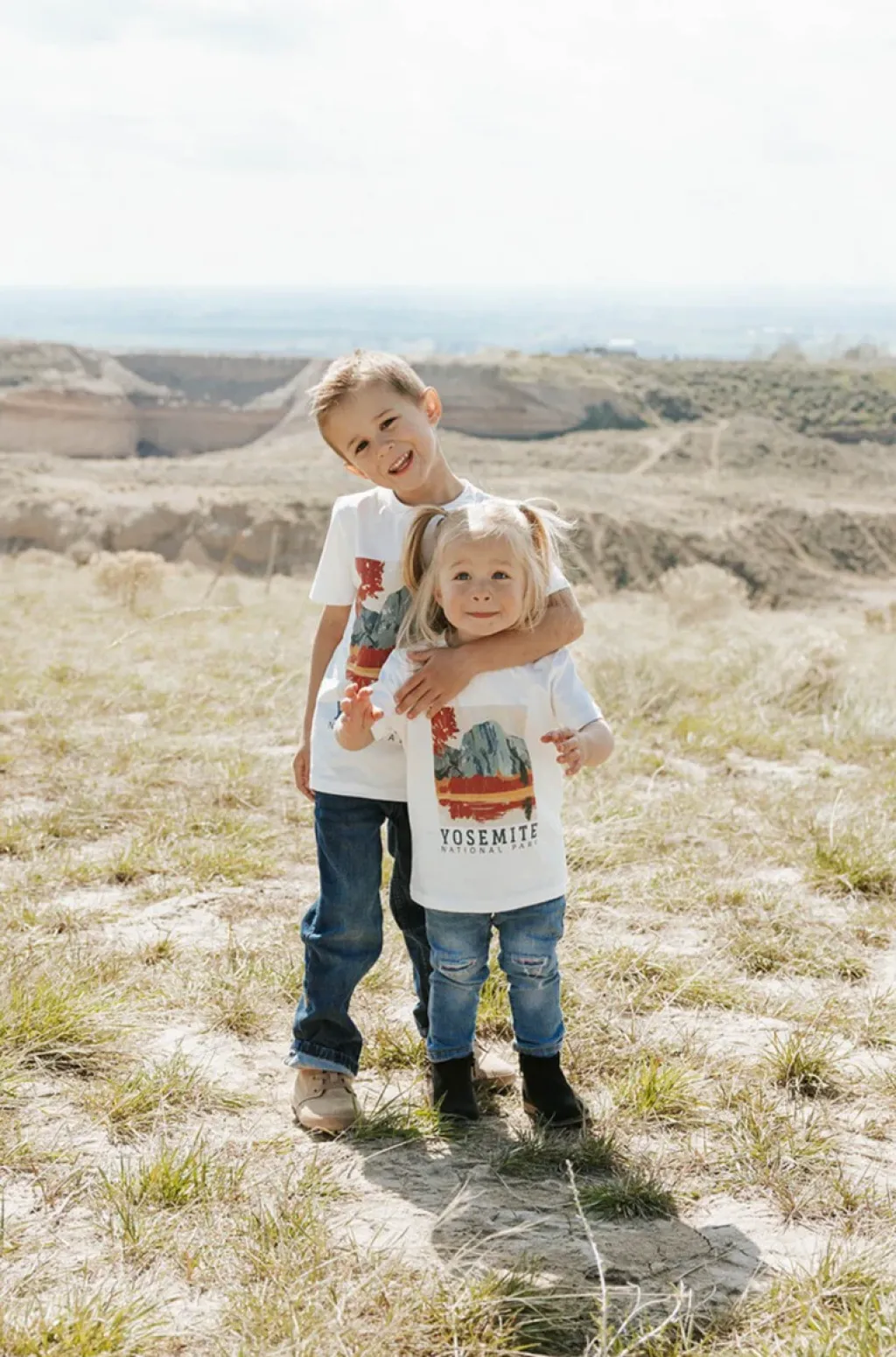Kids Love Olive Co Kids|National Parks<Kid's Yosemite Tee-White