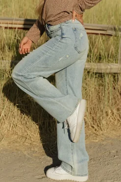 Hidden Denim|Bottoms<Kira Denim-Vintage