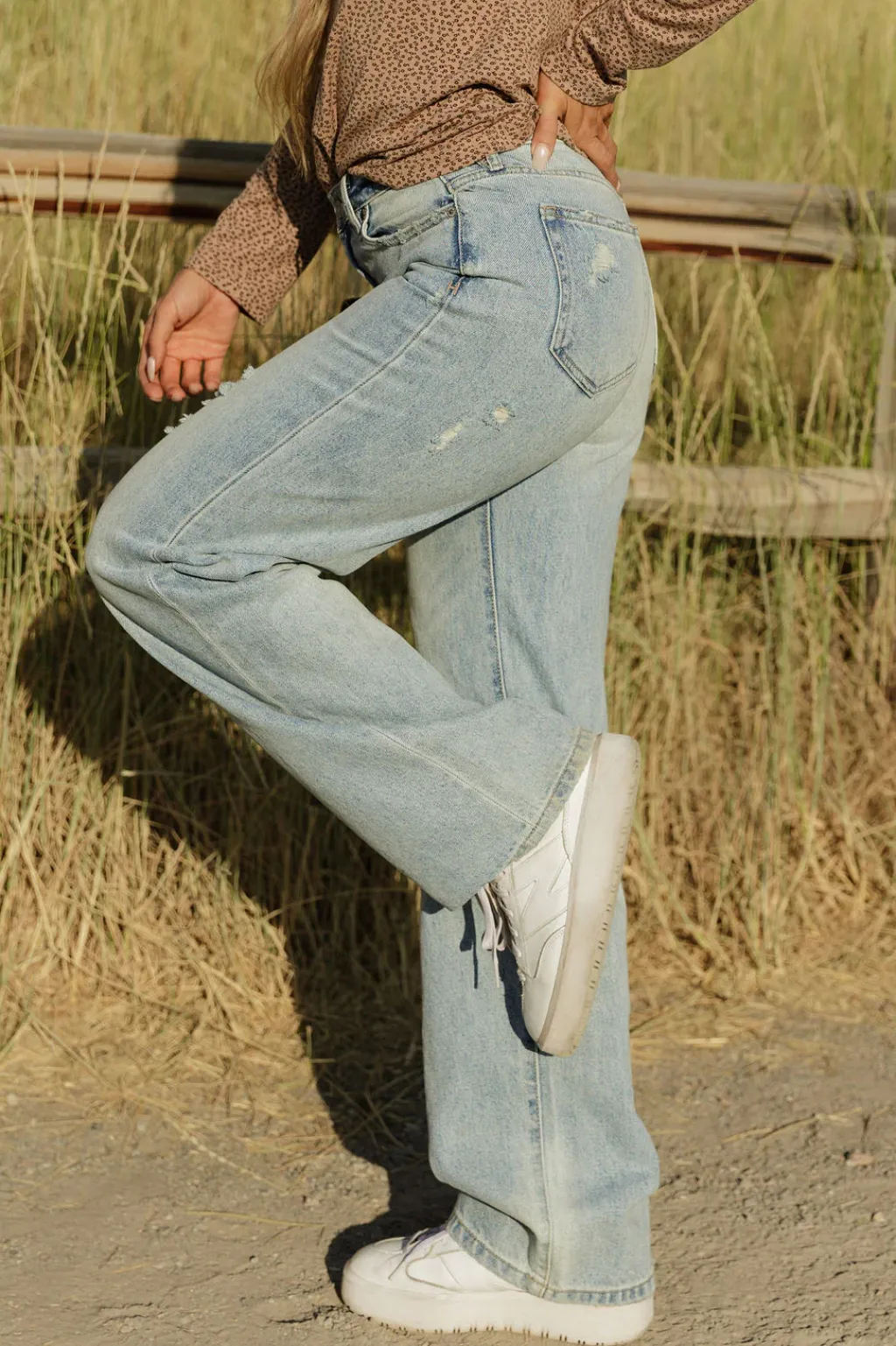 Hidden Denim|Bottoms<Kira Denim-Vintage