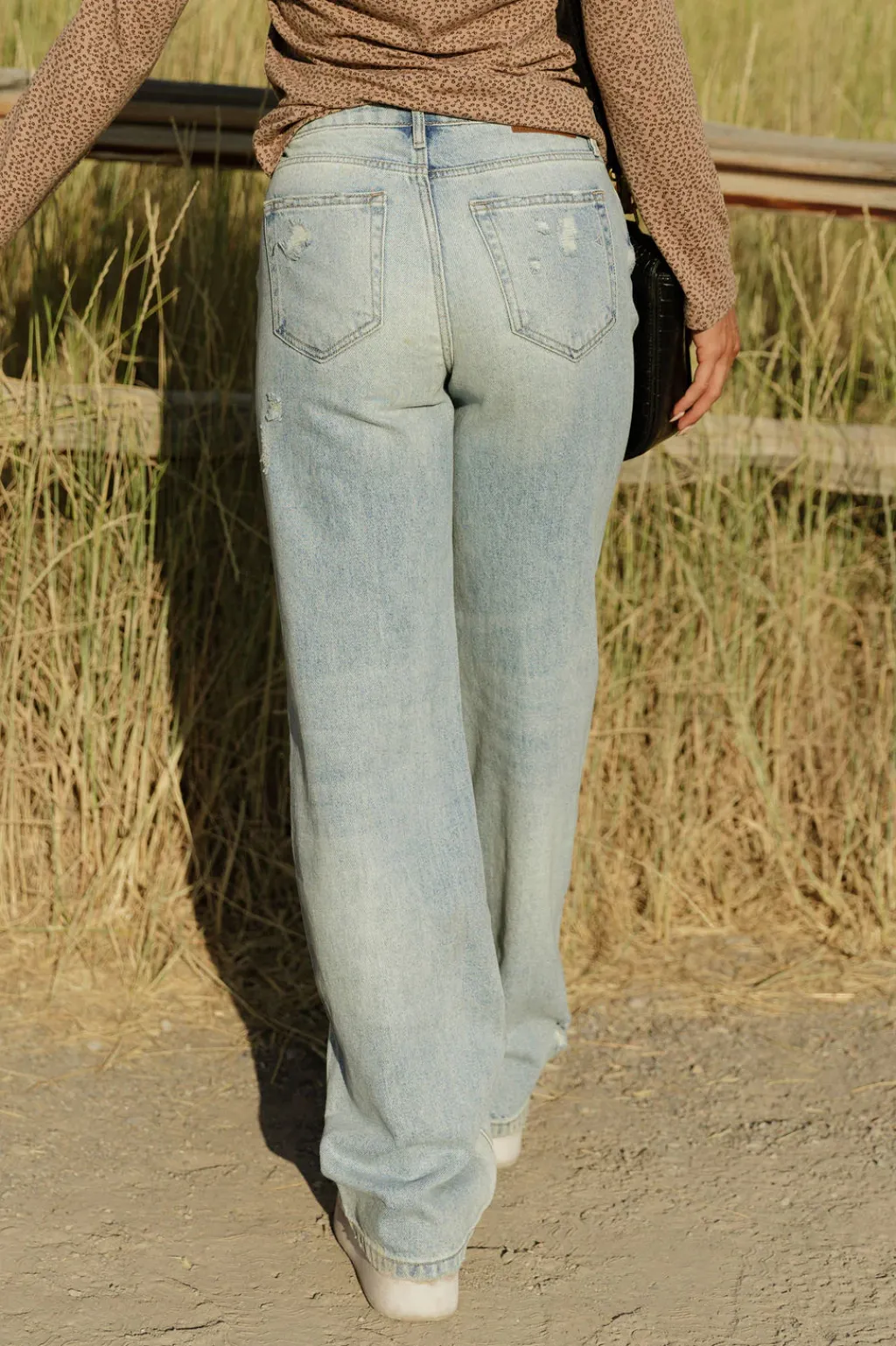 Hidden Denim|Bottoms<Kira Denim-Vintage