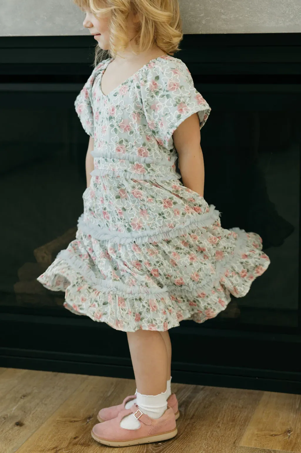 Kids Dongguan Huoyoung Apparel Co Dresses|Kids<Little Girl's Daphne Dress- Floral