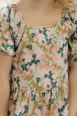 Kids Dongguan Huoyoung Apparel Co Mommy & Me|Kids<Little Girl's Jensyn Dress-Golden Floral