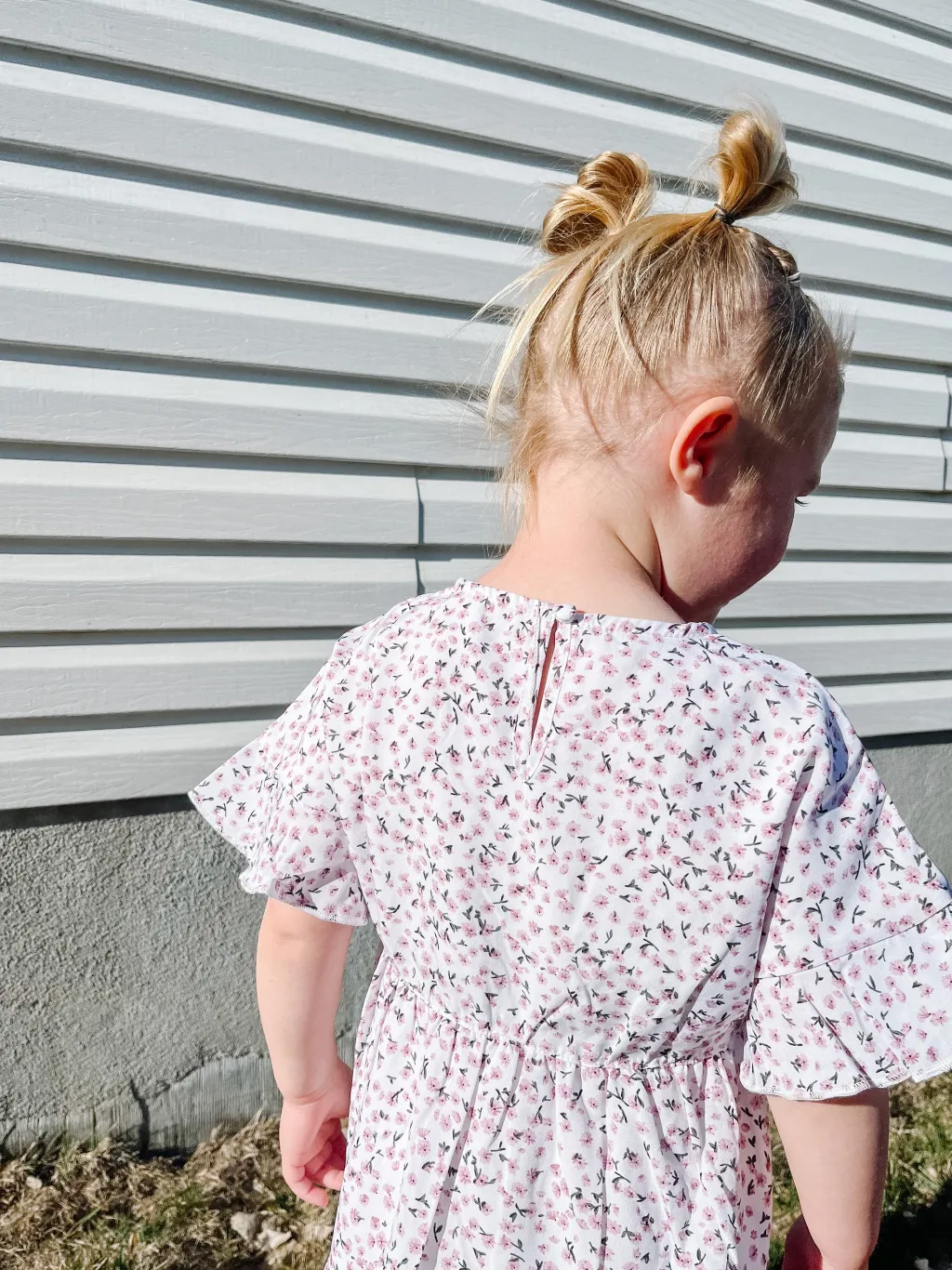 Kids Love Olive Co Mommy & Me|Kids<Little Girl's Let Love Grow Dress-Pink/White Floral