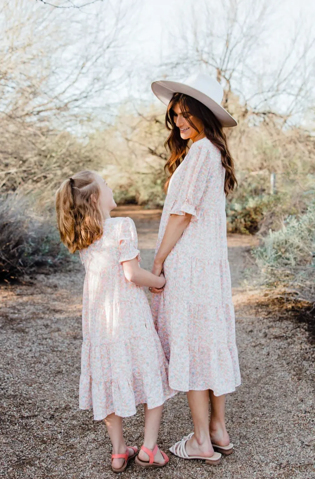 Kids Love Olive Co Kids<Little Girl's Linden Dress-Lt. Pink Multi