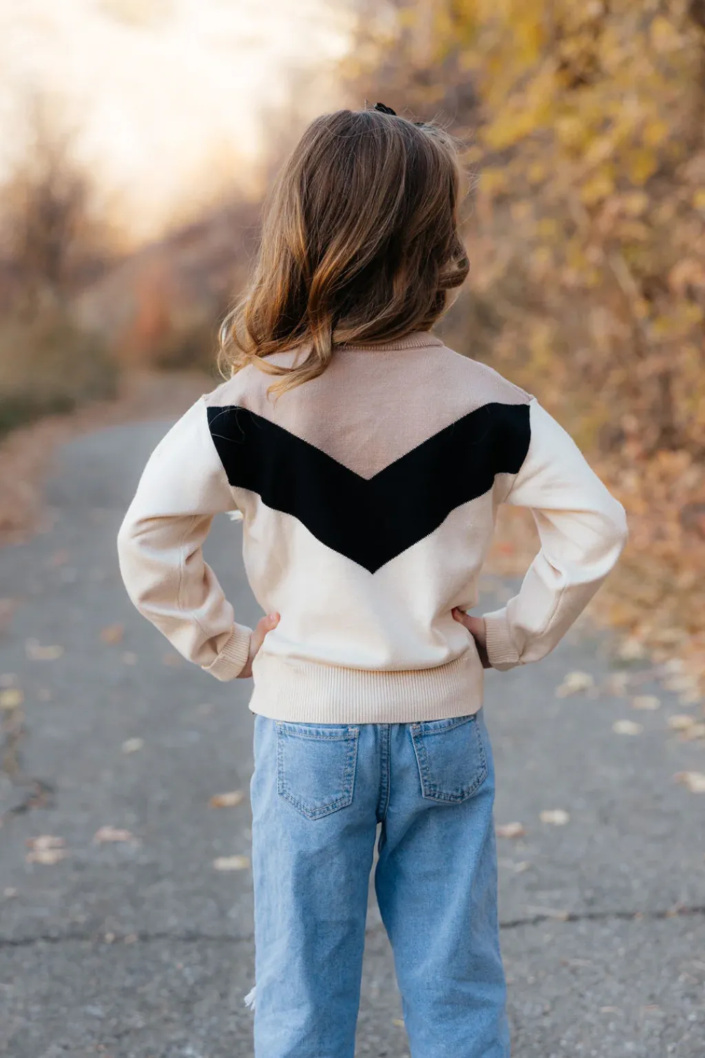 Kids Dongguan Huoyoung Apparel Co Mommy & Me|Kids<Little Girl's Wally Sweater-Cream/Black/Tan