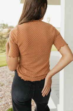 Polagram Maternity Friendly|Tops<Lucia Top-Camel