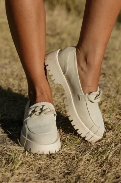 ccocci Flats<Madison Loafer-Light Taupe