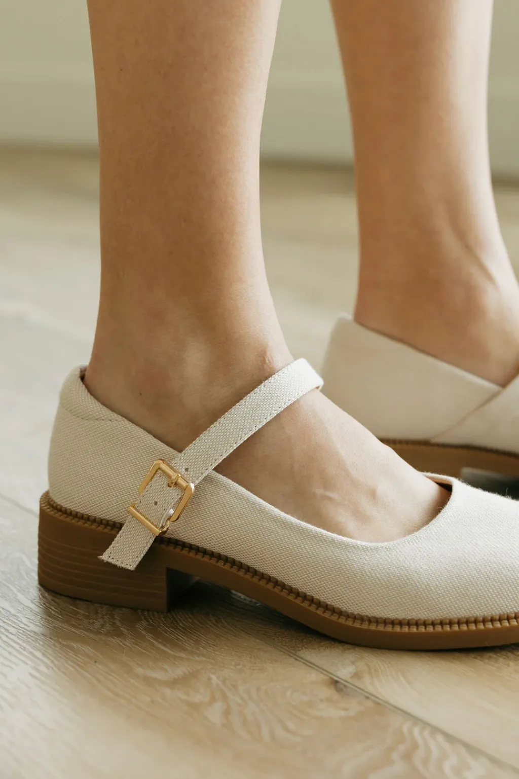 Rag Company Heels<Mady Mary Janes-Beige