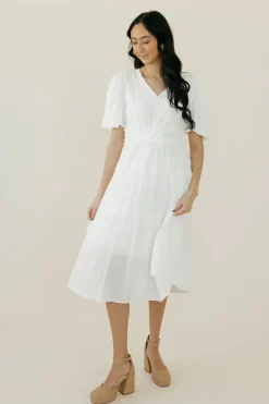 Polagram Bridesmaid's Dresses|Wedding<Maisey Dress-Ivory