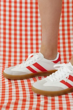 Victoria Fashion Sneakers<Mandie Sneakers-White/Red