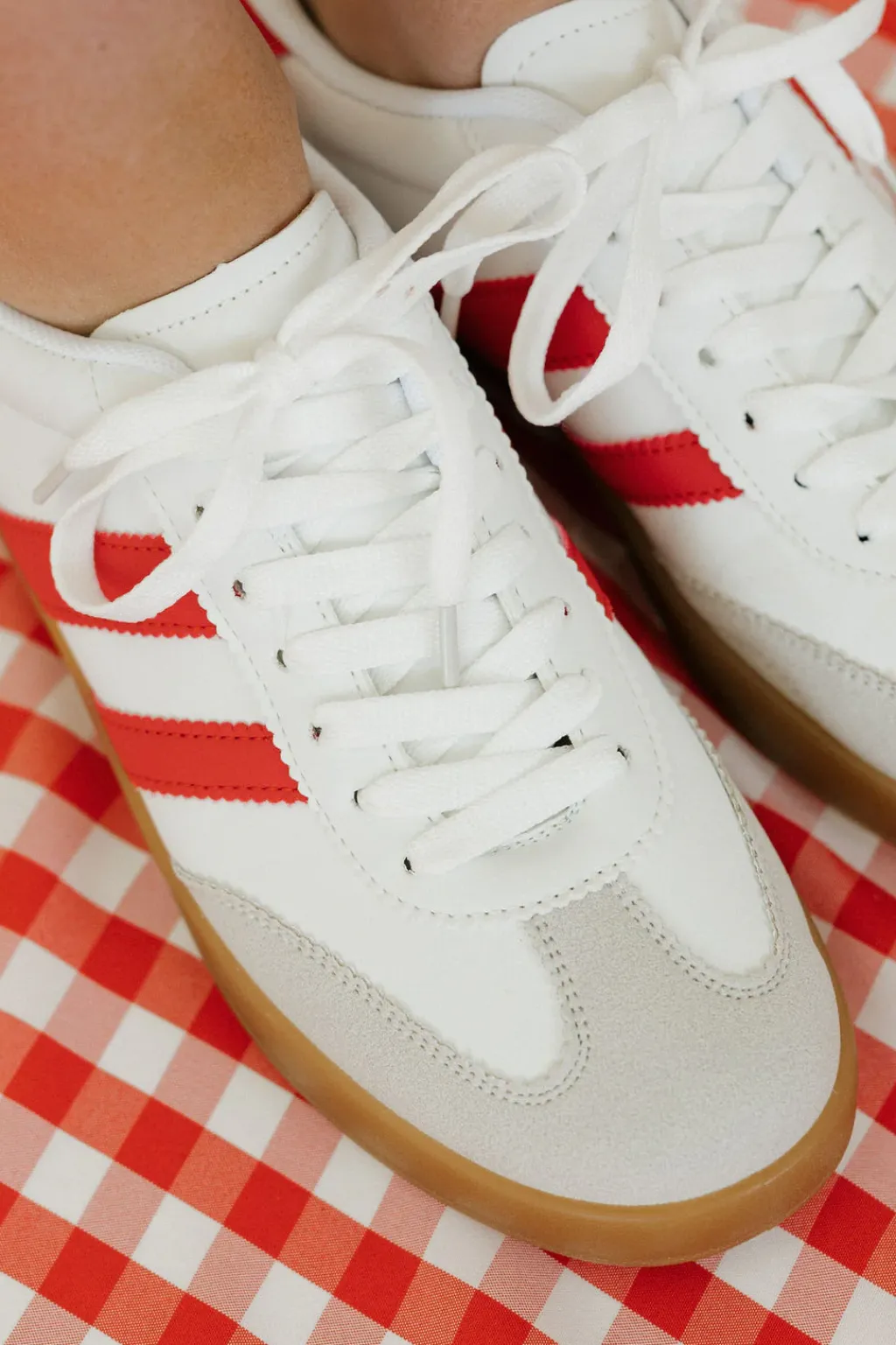Victoria Fashion Sneakers<Mandie Sneakers-White/Red