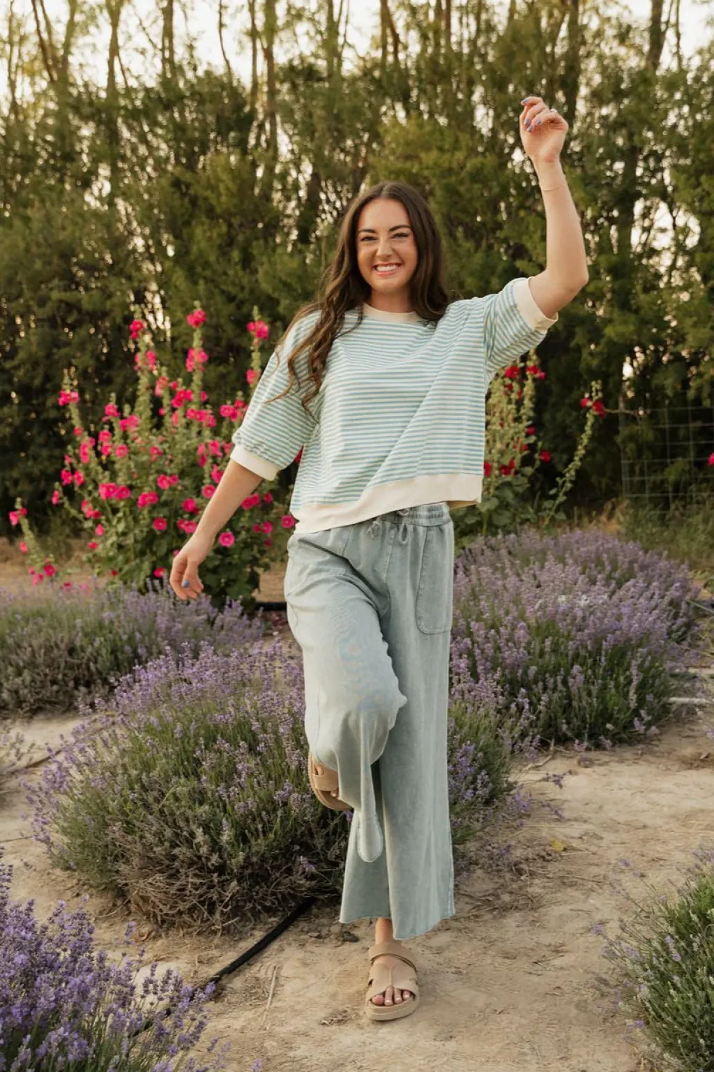 Easel Pants<Maren Pants-Faded Teal