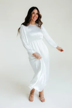 Tea N Rose White Collection|Wedding<Marianne Dress-White