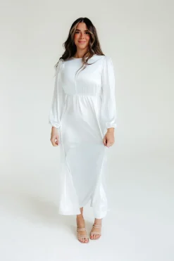 Tea N Rose White Collection|Wedding<Marianne Dress-White