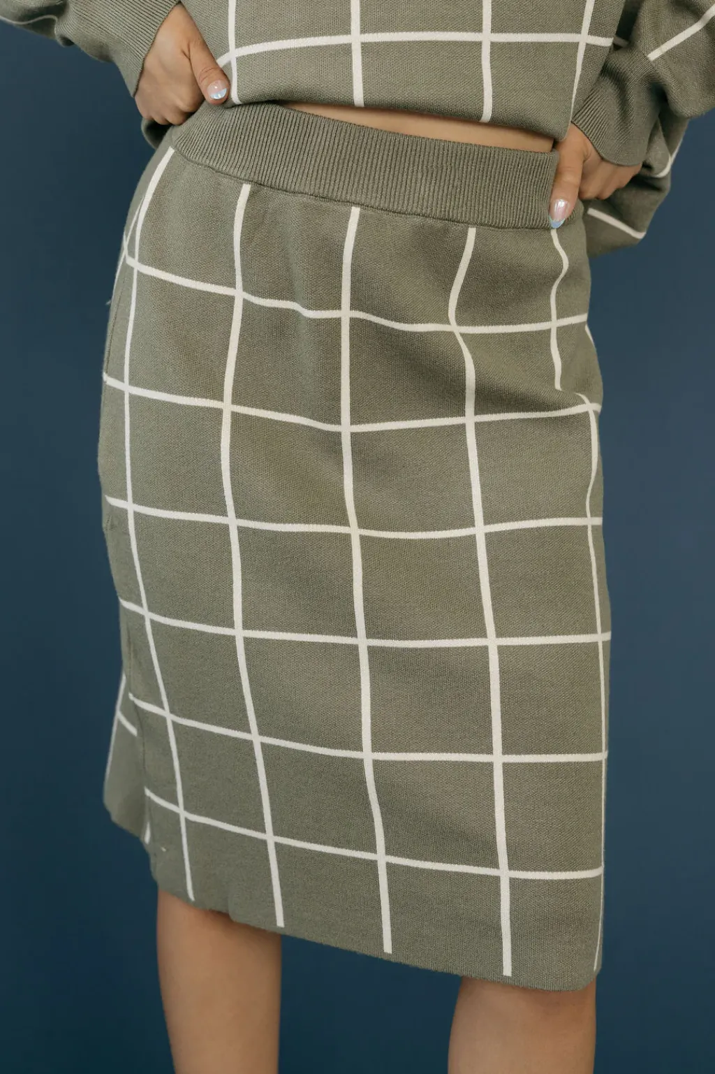 Tea N Rose Maternity Friendly|Skirts<Marley Skirt-Light Olive