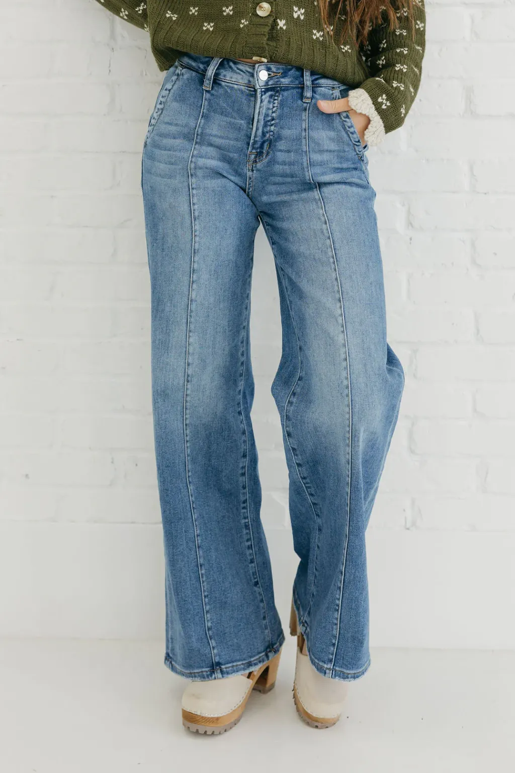 Mica Denim Bottoms|Denim<Marlo Denim-Admiral
