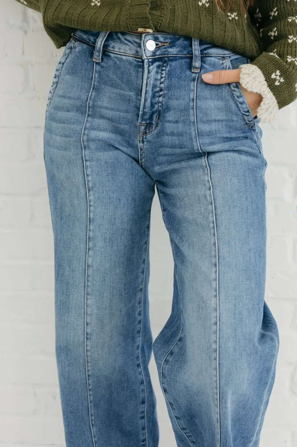 Mica Denim Bottoms|Denim<Marlo Denim-Admiral