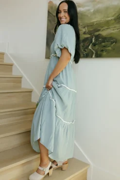 Polagram Maternity Friendly|Dresses<Mary Kate Dress-Light