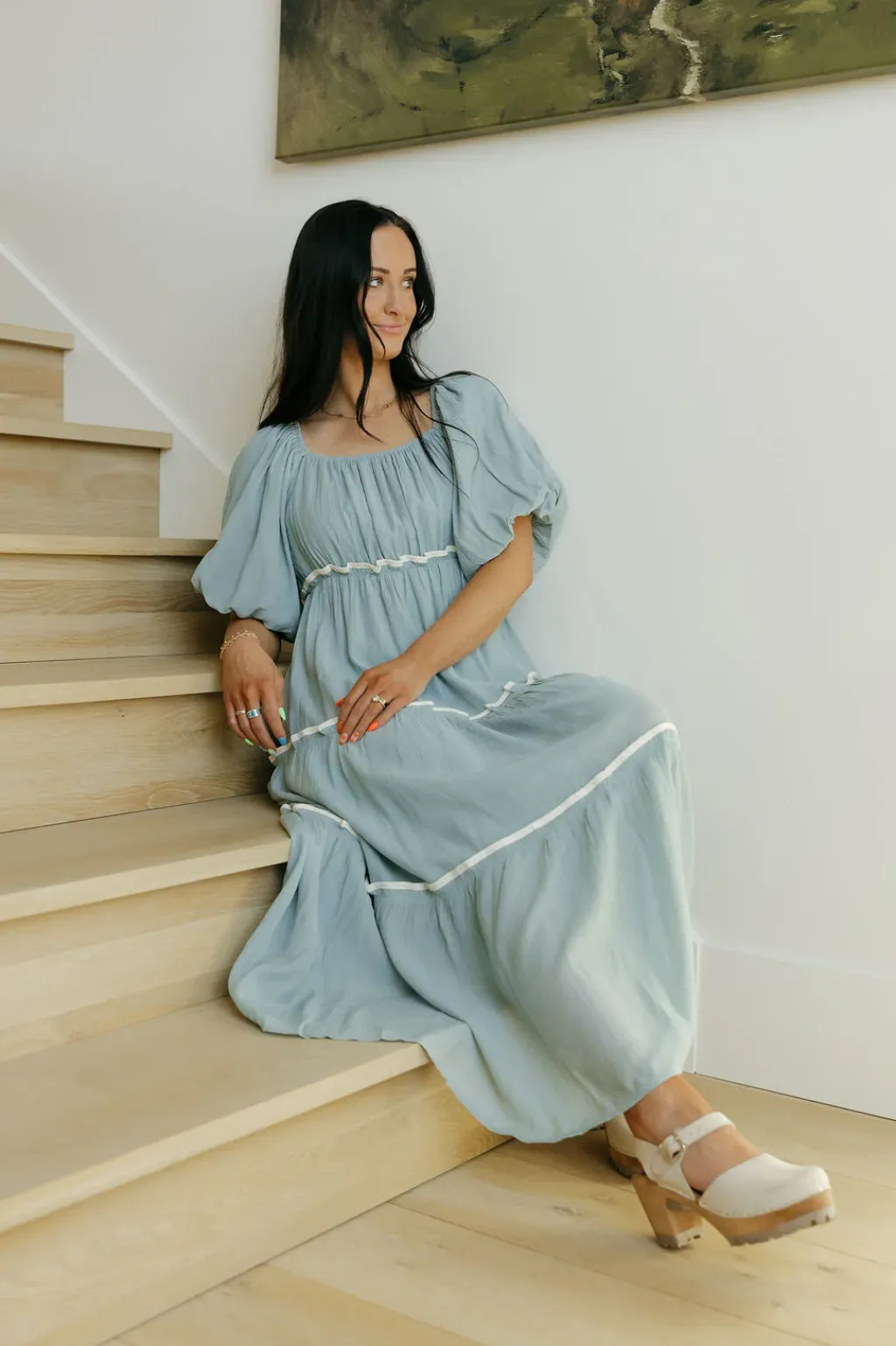 Polagram Maternity Friendly|Dresses<Mary Kate Dress-Light