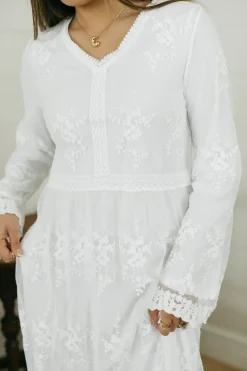 Tea N Rose White Collection|Wedding<Melanie Dress-
