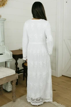 Tea N Rose White Collection|Wedding<Melanie Dress-