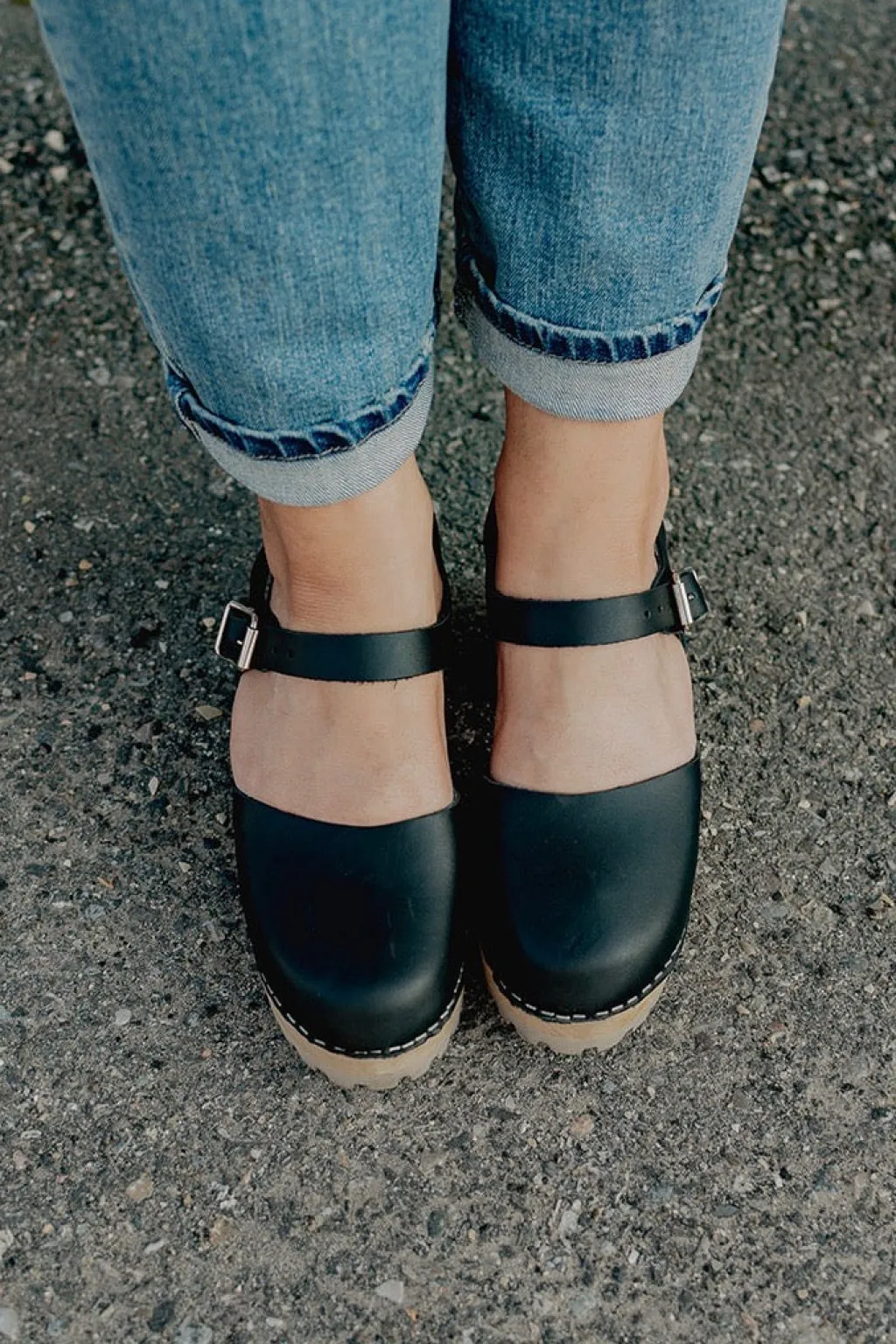 Mia Heels|Clogs<Abba Clog-Black