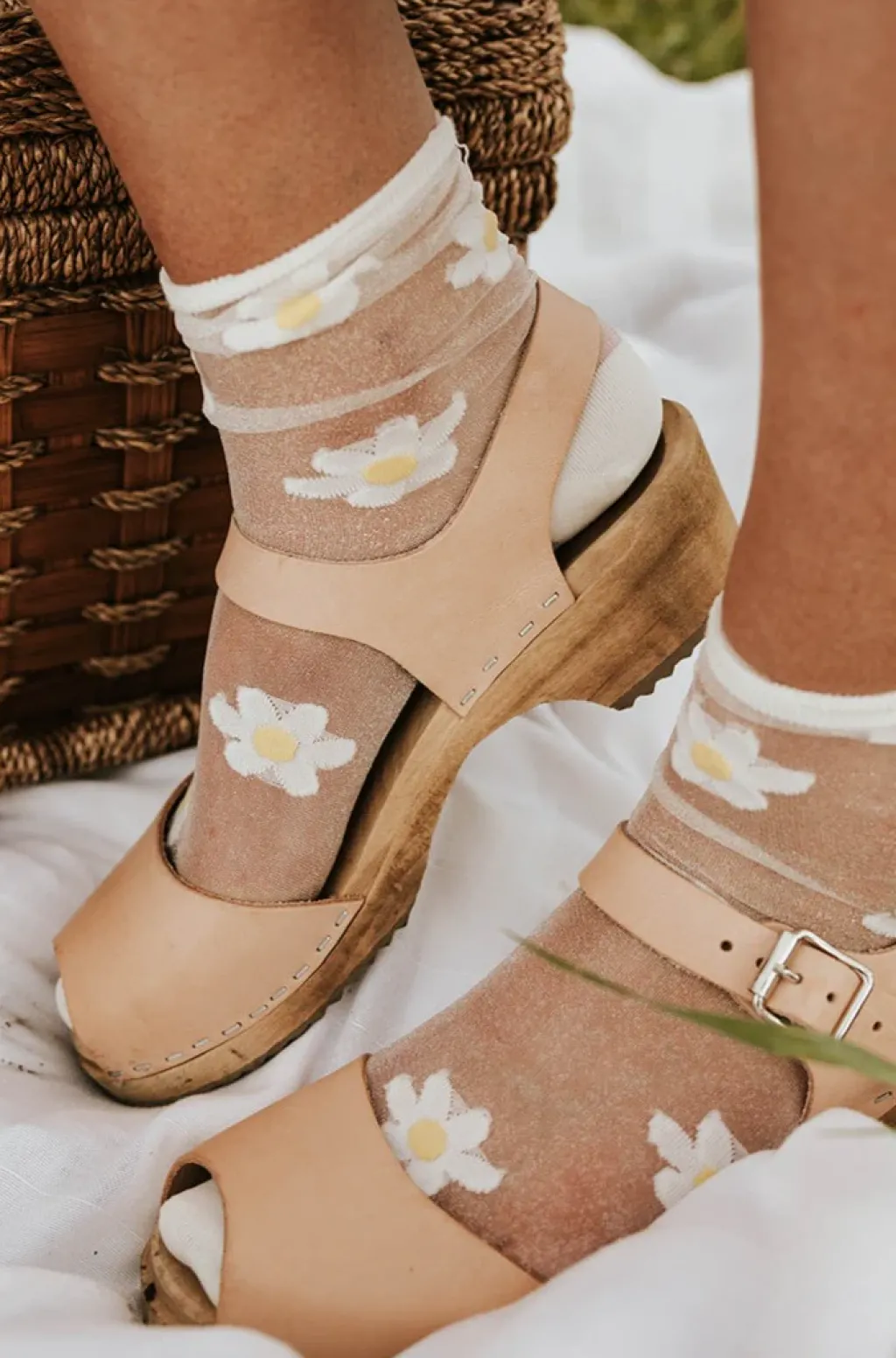 Mia Heels|Clogs<Anja Clog-Natural